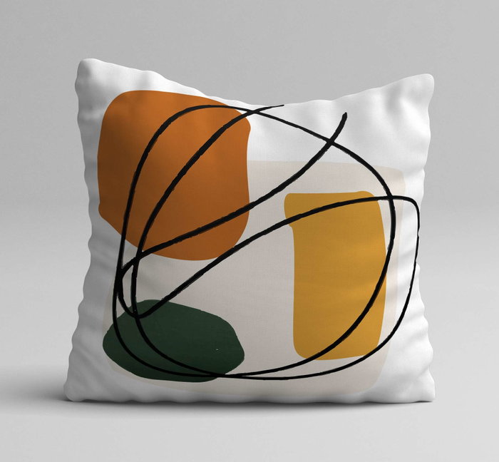 Aberto Design Juego de Fundas de Cojín Multicolor 43 x 43 cm (3 piezas)